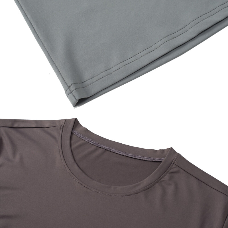 Muške majice za teretanu Košarkaške majice za fitnes Brzosušeće sportske majice za trčanje Dugi rukavi Majice za bodybuilding Nogometna majica