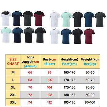 Спортни Т Мъжки щампи Летни Бързосъхнещи Блузи за Фитнес Тренировка Бягане Джогинг Мода Тениска с О Деколте Дишаща мъжка тренировъчна риза