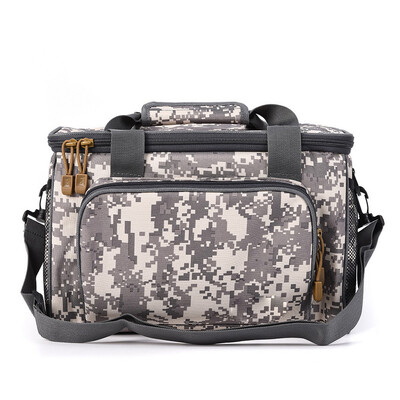 Torba za pribor za pecanje Vodootporna torba za kolut s varalicama za pecanje velikog kapaciteta Prijenosna torba za ribolov na rame za ribolov na otvorenom