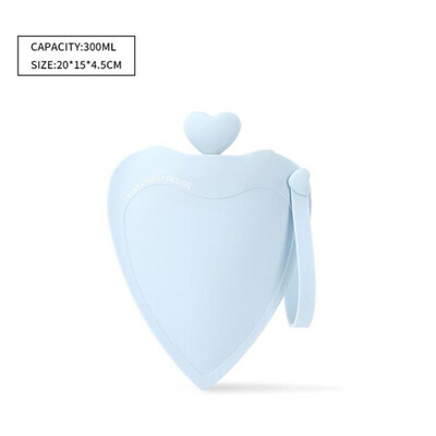 Srce silikonska termofora Gumena topla torba za ruke Slatke djevojke Grijač za ruke za trbušne noge Prijenosne torbe za toplu vodu otporne na eksploziju