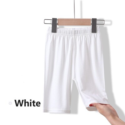 Hlače za djevojčice Hlače do teleta Elastične dječje tajice Dječje uske hlače Hlače Jednobojne 2-12Y skraćene donje hlače Tajice