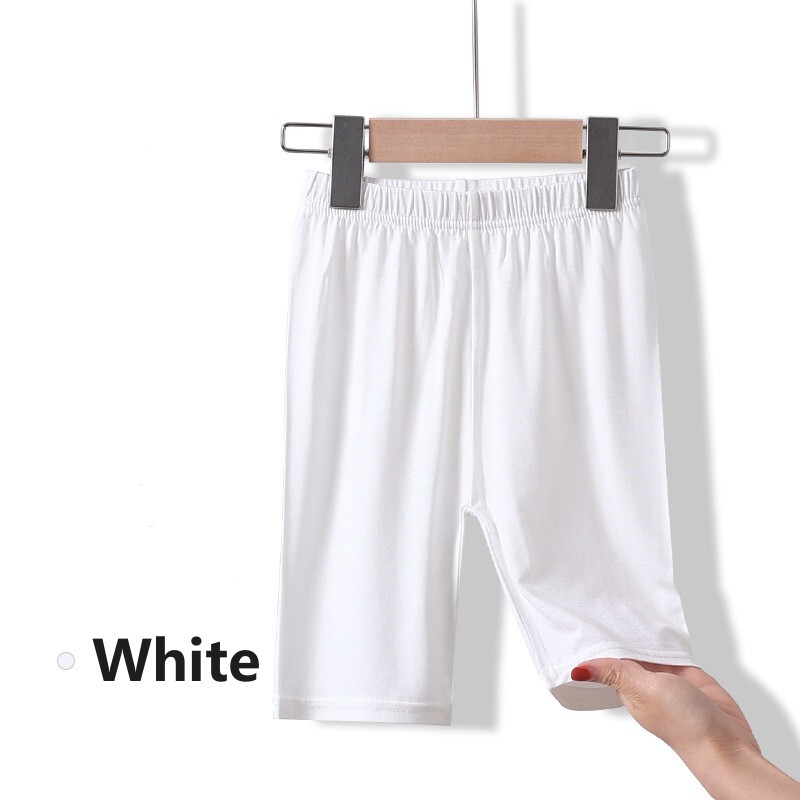 Hlače za djevojčice Hlače do teleta Elastične dječje tajice Dječje uske hlače Hlače Jednobojne 2-12Y skraćene donje hlače Tajice