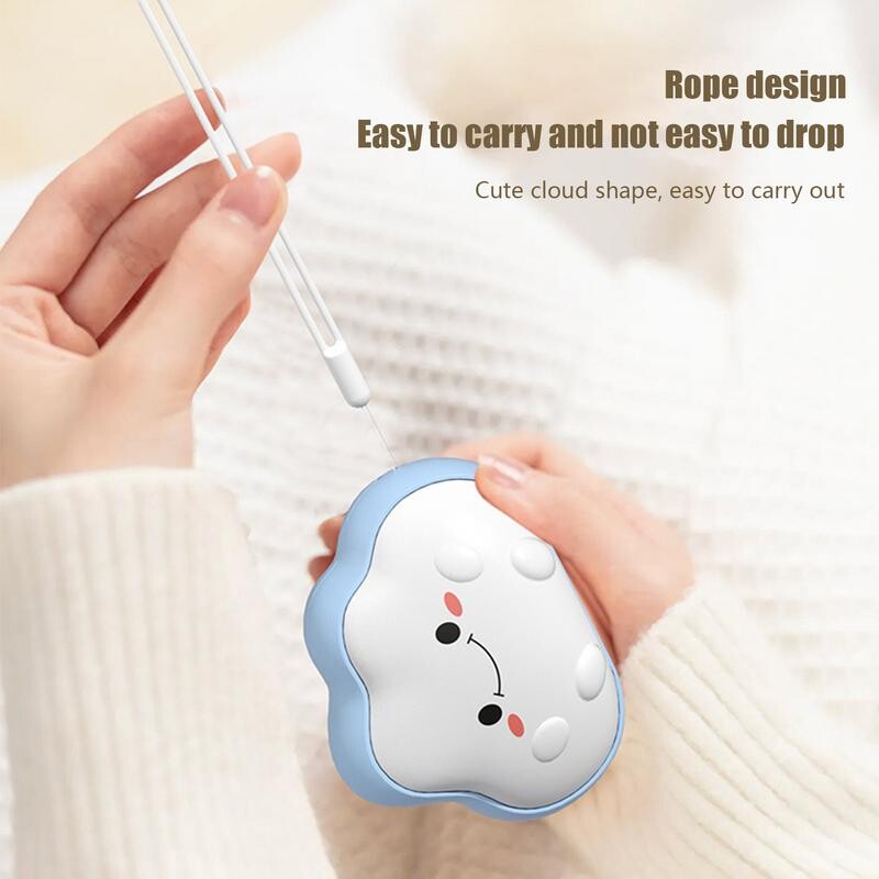 Nabíjateľné ohrievače rúk, nastaviteľné vreckové ohrievače rúk s nočným svetlom, elektronika do chladného počasia na domáce štúdium a prácu.