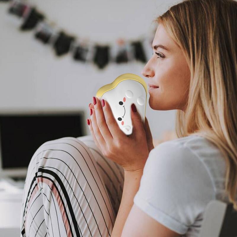 Nabíjateľné ohrievače rúk, nastaviteľné vreckové ohrievače rúk s nočným svetlom, elektronika do chladného počasia na domáce štúdium a prácu.