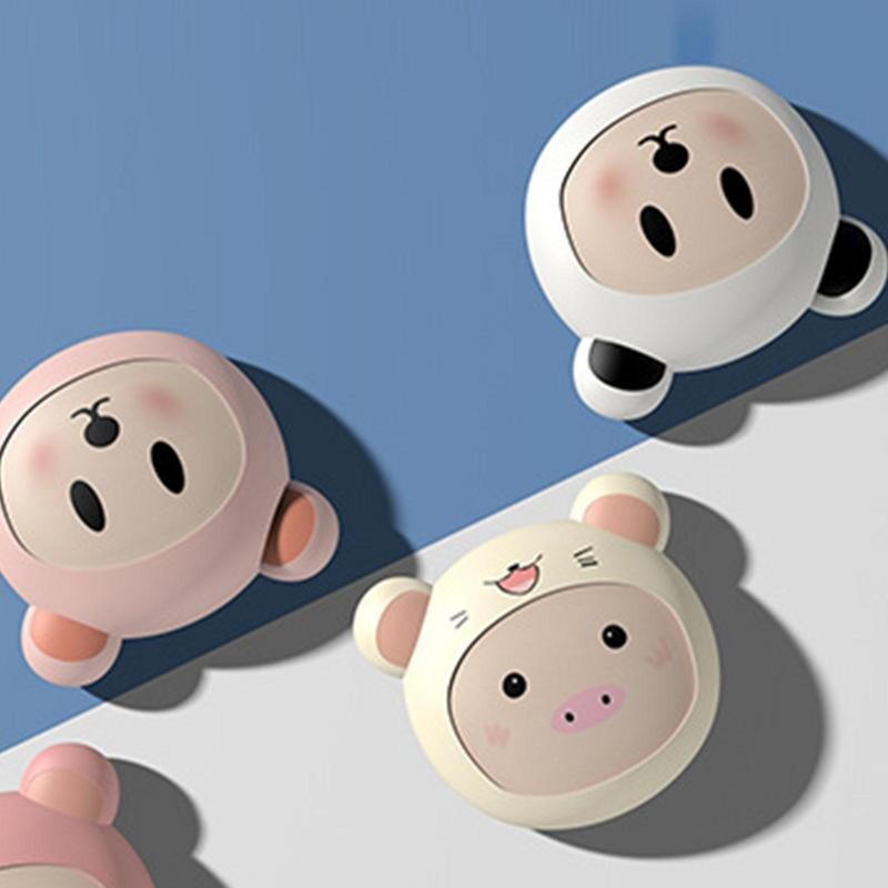 Rankų šildytuvai Įkraunamas Meškiukas Momentinis Kaitinamasis Kišeninis Karštas Paketas Saugus Žemos Temperatūros Pirštų Rankų Kūno Šildytuvas Kalėdos