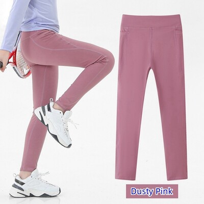 Παιδικά αθλητικά κολάν για κορίτσια Αθλητικό κολάν Stretch χορού κολάν προπόνησης για τρέξιμο Παντελόνι γιόγκα με τσέπη Παιδικά ενεργά ρούχα