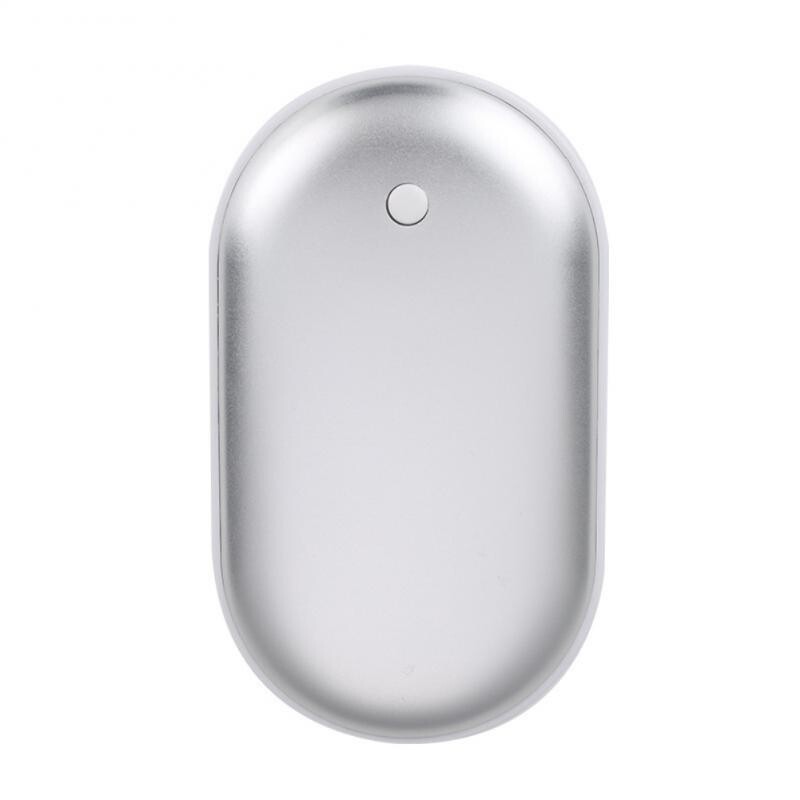 Rankų šildytuvo kišeninis šildymas žiemai, nešiojamas 5200 mAh USB įkraunamas maitinimo blokas Rankų šildytuvas elektrinis šildytuvo padėklo šildymas