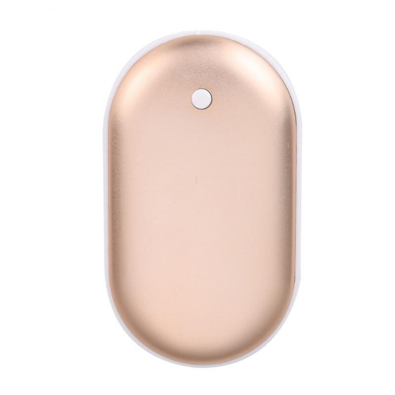 Rankų šildytuvo kišeninis šildymas žiemai, nešiojamas 5200 mAh USB įkraunamas maitinimo blokas Rankų šildytuvas elektrinis šildytuvo padėklo šildymas