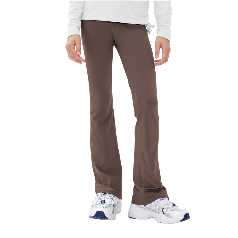 Detské ležérne dievčenské zvonové nohavice s vysokým pásom, roztomilé cvičebné tance, joga, zvonové nohavice, legíny, atletické strečové oblečenie preppy