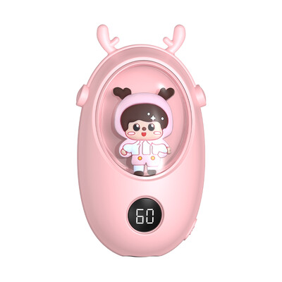 Rankų šildytuvas 3000 mAh Mielas nešiojamasis USB įkraunamas Vaikų šildytuvas Paprastas Mini Rankų Šildytuvas Karšta rankinė USB įkroviklis Rankų Šiltas