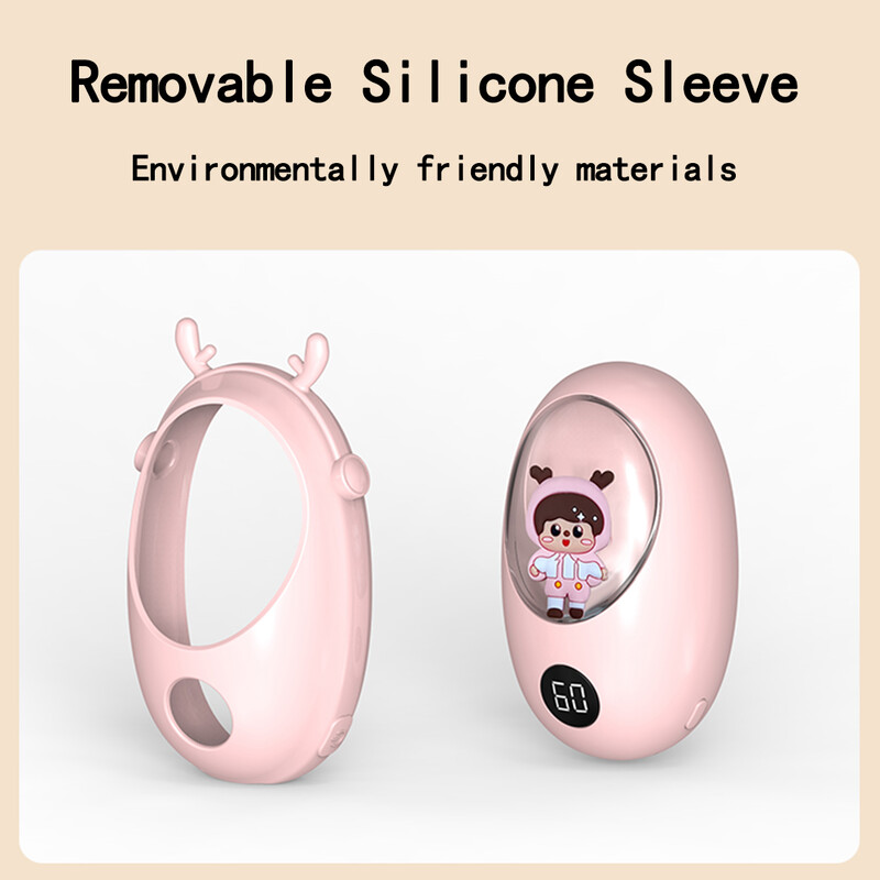 Rankų šildytuvas 3000 mAh Mielas nešiojamasis USB įkraunamas Vaikų šildytuvas Paprastas Mini Rankų Šildytuvas Karšta rankinė USB įkroviklis Rankų Šiltas