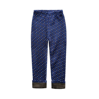 Chlapčenské dievčenské legíny, zimné jesenné teplé hrubé nohavice s kreslenou potlačou, termálne pančuchy a zamatové nohavice, detské oblečenie