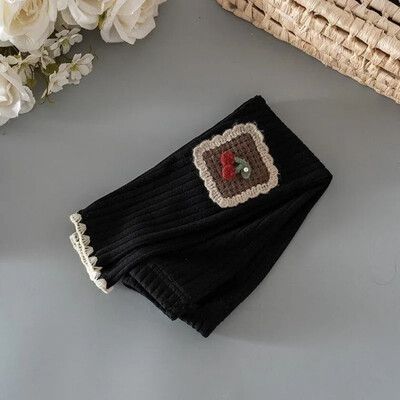 Colanți din bumbac pentru fetițe, primăvară, toamnă, pantaloni noi pentru copii, tricot, broderie, colanți elastici subțiri, îmbrăcăminte pentru fete