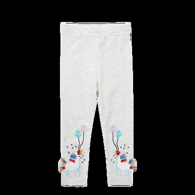 Κορίτσια Μονόκερος Κολάν Παιδικό Rainbow Print Κολάν Βαμβακερό Stretch Παντελόνι Παντελόνι Νήπια Slim μακρύ παντελόνι Άνετο πάτο