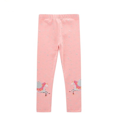 Κορίτσια Μονόκερος Κολάν Παιδικό Rainbow Print Κολάν Βαμβακερό Stretch Παντελόνι Παντελόνι Νήπια Slim μακρύ παντελόνι Άνετο πάτο