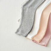 Detské legíny z modálnej bavlny, úzke nohavice pre dievčatá vo veku 2-11 rokov, jednofarebné, skinny, z modalu a strečovej bavlny