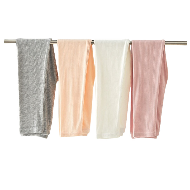 Detské legíny z modálnej bavlny, úzke nohavice pre dievčatá vo veku 2-11 rokov, jednofarebné, skinny, z modalu a strečovej bavlny