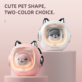 Încălzitor de mâini portabil 1800 Mah USB încărcare Power Bank Mini încălzitor de mâini reîncărcabil pentru iarnă în aer liber câine drăguț