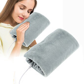 Încălzitor de mâini cu încălzire pe două fețe USB Grafen 60 ℃ Temperatură constantă Compresă fierbinte pentru mână, portabil, pentru birou, artefact pentru mână