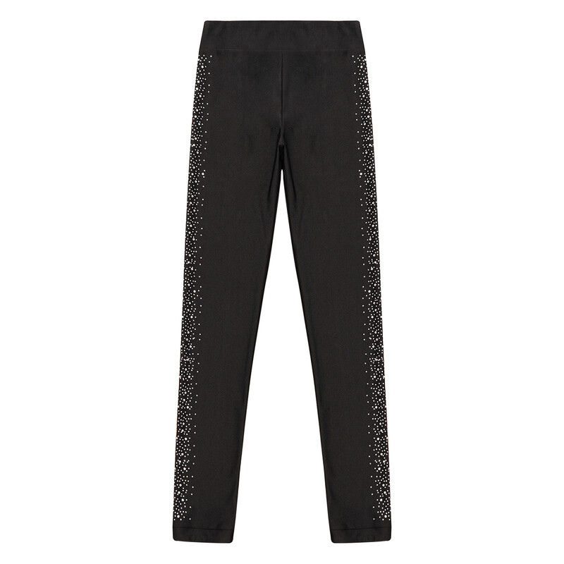 Παιδικά Κορίτσια Sparkly Rhinestones Φιγούρα Παντελόνι για πατινάζ στον πάγο Καλσόν Κολάν μπαλέτου χορού γυμναστικής γυμναστικής Στολή διαγωνισμού