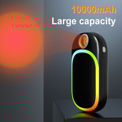 10000mAh USB punjivi vanjski grijač za ruke 12 maks. vremena grijanja Grijači za ruke Power Bank Topli božićni poklon za muškarce Žene Djeca