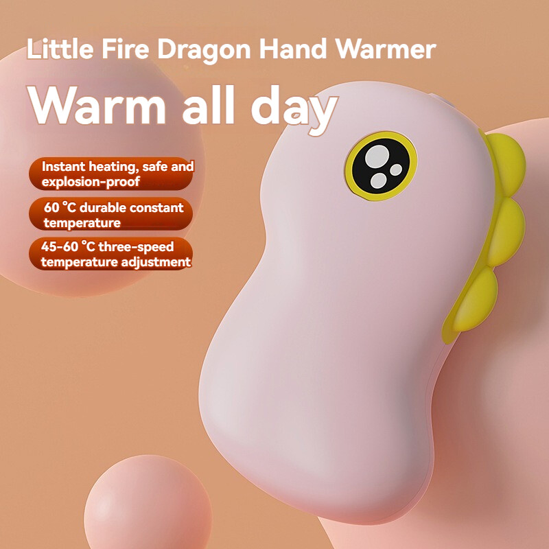 2024 Nový ohrievač rúk, nabíjateľný USB, zimný mini ohrievač rúk, elektrický ohrievač, vreckový ohrievač s vysokou kapacitou, zimný halloweensky darček