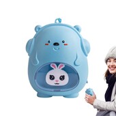 Ohrievač rúk v tvare kresleného medveďa, prenosný okamžitý ohrievací pad, zahrieva sa v zime, elektrický ohrievač rúk do vonkajšieho sporáka