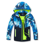 Dievčenský chlapčenský kabát, odnímateľná čiapka, jesenná zimná vrchná bielizeň, vetrovka, nepremokavý kabát, detská bunda s kapucňou pre chlapcov