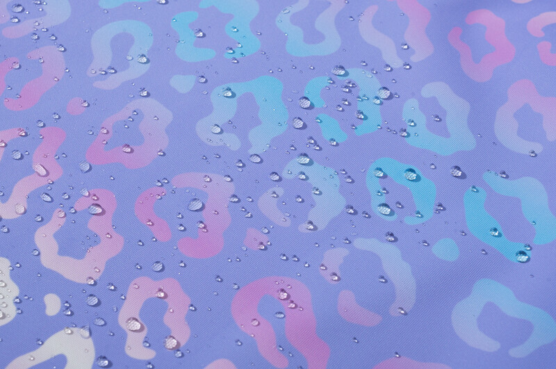 Vodootporna jakna za planinarenje s podstavom od flisa s kapuljačom i kapuljačom boje lavande, gradijent, vodootporna, dječja sportska jakna, dječja radna vjetrovka 3-12 godina