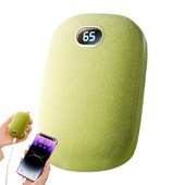 Încălzitor de mâini portabil Afișaj de temperatură Încălzitor de mâini moale Încălzitor de mâini reîncărcabil 2-în-1 Accesorii de iarnă pentru golf