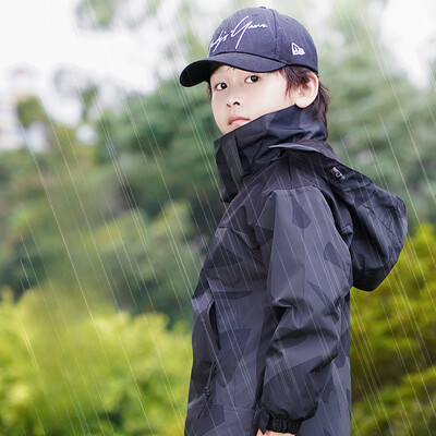 Căptușeală detașabilă îngroșată pentru copii Lână caldă de iarnă în aer liber, rezistentă la vânt, impermeabilă, de ploaie, ușoară, bărbați, femei, jachetă 3 în 1