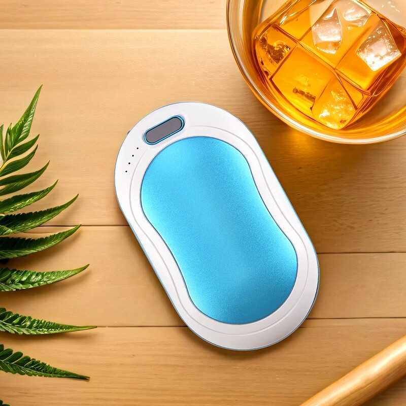 Încălzitoare de mâini reîncărcabile, 10000 Mah electric portabil de buzunar de călătorie pentru camping, Power Bank