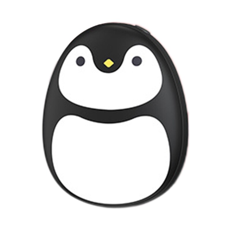 2022 Mini încălzitor electric portabil pentru mâini, animal drăguț din desene animate, reîncărcabil prin USB, 4000 mAh, încărcător, încălzitor de iarnă de buzunar