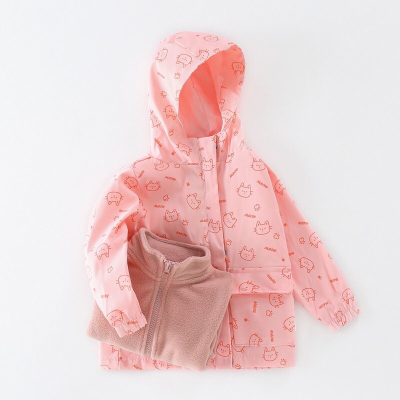 Dublētas meitenes, zēni, vējjaka bērniem