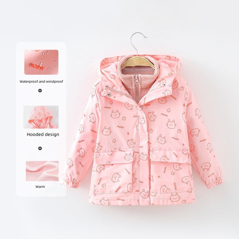 Dublētas meitenes, zēni, vējjaka bērniem