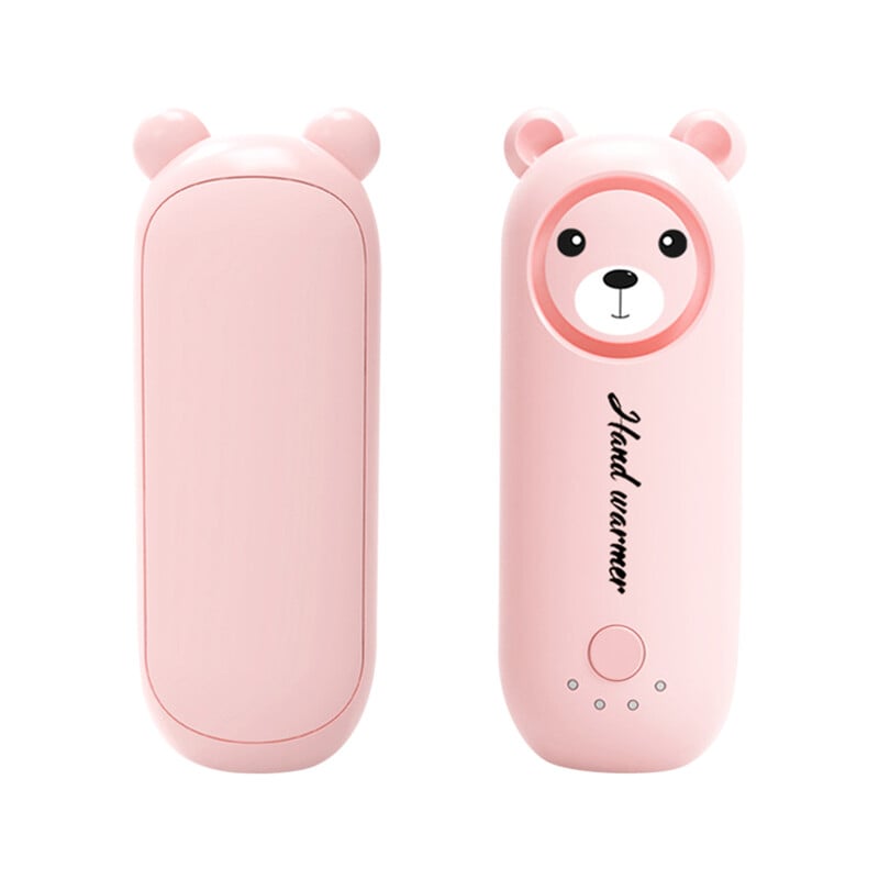 Roztomilý ohrievač rúk Power Bank, nabíjateľný prenosný USB ohrievač rúk, mini elektrický ohrievač rúk, detské narodeninové vianočné darčeky