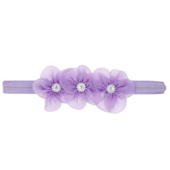 2019 New Baby Three Little Flowers and Diamond Hair Band για Παιδικά Κορίτσια Χαριτωμένα φωτογραφικά κορδέλες και αξεσουάρ μαλλιών