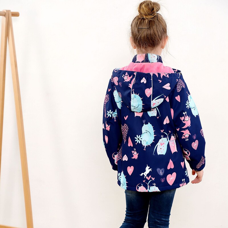 Elegantna jakna s kapuljačom i kapuljačom s podstavom od flisa, ležerna jakna za vanjske prilike