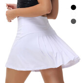 Minikleita Jāšanas svārki Pavasara Vasara Divslāņu Eiropas Amerikāņu Modernie Tenisa Svārki Sieviešu Skriešanas Bikses