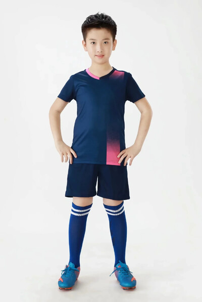 Odjeća za treniranje koja upija vlagu, prozračna i udobna dječja nogometna garnitura za dječake