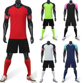 Futbol Nogometni dresovi za dječji trening Trenirke Nogometna sportska odjeća za odrasle Prilagođeni logotip Brzo sušeći kompleti prozračnih majica kratkih rukava