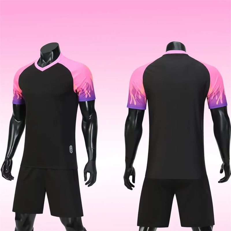 Futbol Nogometni dresovi za dječji trening Trenirke Nogometna sportska odjeća za odrasle Prilagođeni logotip Brzo sušeći kompleti prozračnih majica kratkih rukava