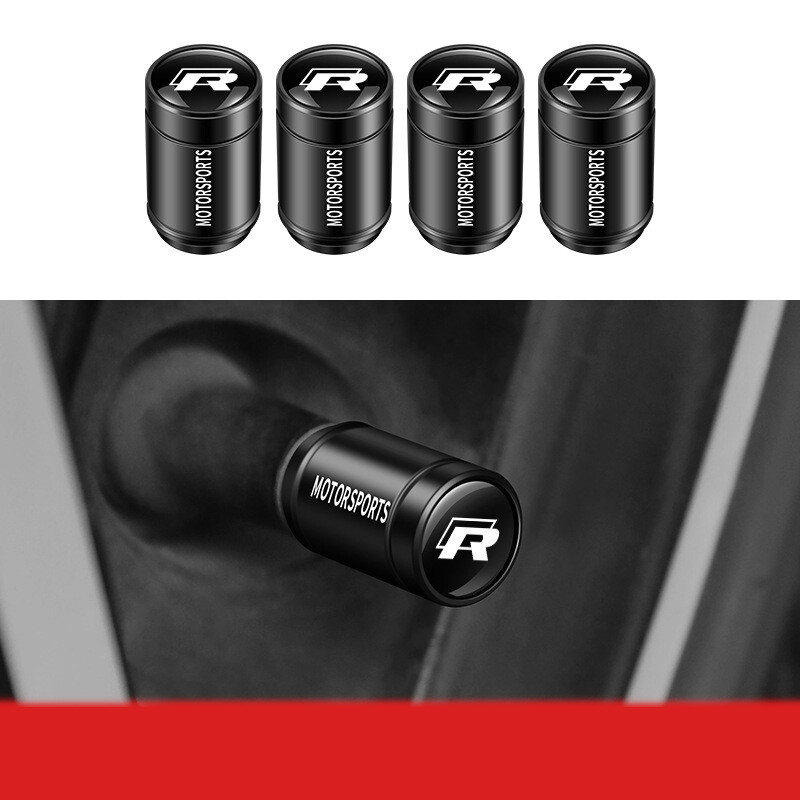 Κατάλληλο για νέο Sagitar Passat CC Bora Tour Ang Ling Du Tiguan l ελαστικό αυτοκινήτου 4 τμχ πυρήνα βαλβίδας καπάκι βαλβίδας