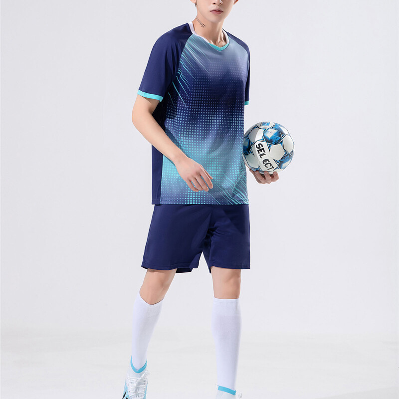 Nogometna odjeća za djecu, dječake, djevojčice, majice kratkih rukava i kratke hlače, prozračne, brzosušeće odjeća za nogomet, košarkaški trening, sportska odjeća