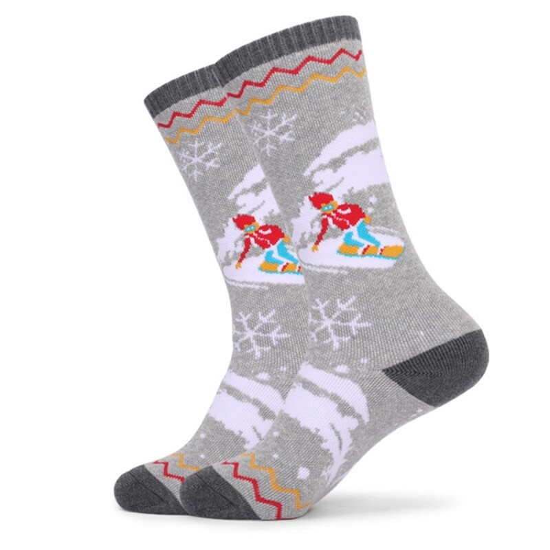 M89D Pohodlné lyžiarske ponožky pre deti a chlapcov, zimné teplé snehové ponožky, lyžovanie, snowboarding, korčuľovanie, ponožky na outdoorové aktivity
