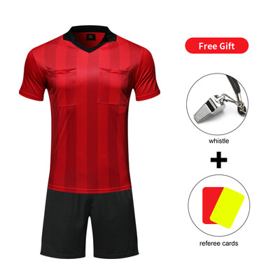 Prilagođena muška uniforma za nogometnog suca Kompleti košulja u više boja po izboru Prozračni dres za nogometnog suca