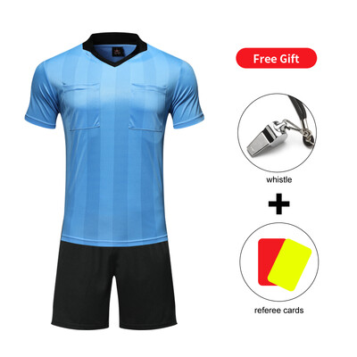 Prilagođena muška uniforma za nogometnog suca Kompleti košulja u više boja po izboru Prozračni dres za nogometnog suca