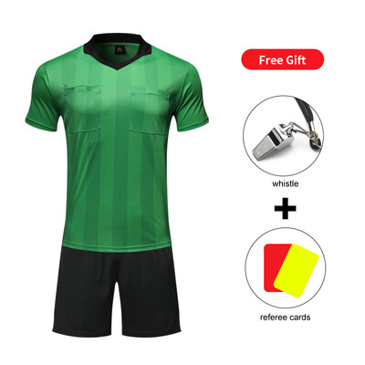 Prilagođena muška uniforma za nogometnog suca Kompleti košulja u više boja po izboru Prozračni dres za nogometnog suca
