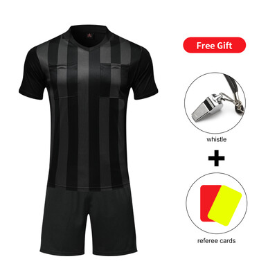 Prilagođena muška uniforma za nogometnog suca Kompleti košulja u više boja po izboru Prozračni dres za nogometnog suca