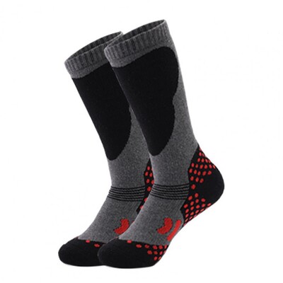 Dječje skijaške čarape Prozračne skijaške čarape Dječje zimske skijaške čarape Duge cijevi Termo pamučne čarape za dječake Djevojčice za skijanje